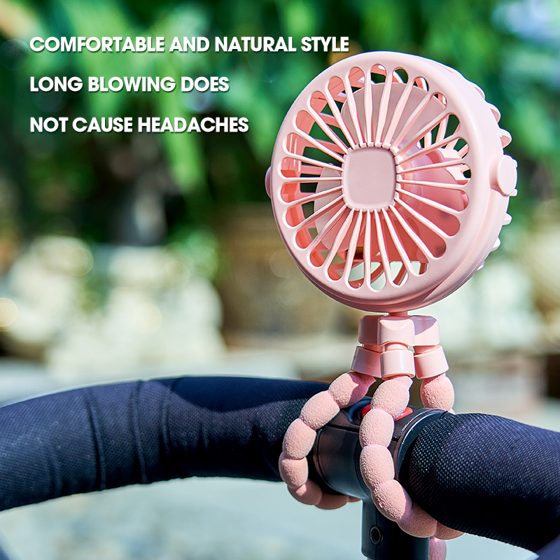 Oscillating Fan Clip - مروحة محمولة لعربة الأطفال من HOMEFISH،