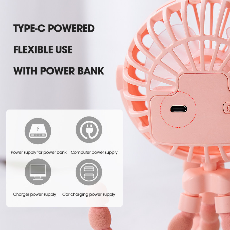 مروحة محمولة لعربة الأطفال من  - مراجعة Oscillating Fan Clip وسعره
