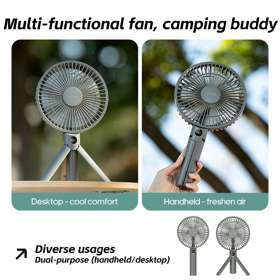 مروحة محمولة جديدة قابلة للطي  - مراجعة Oscillating Fan Clip وسعره