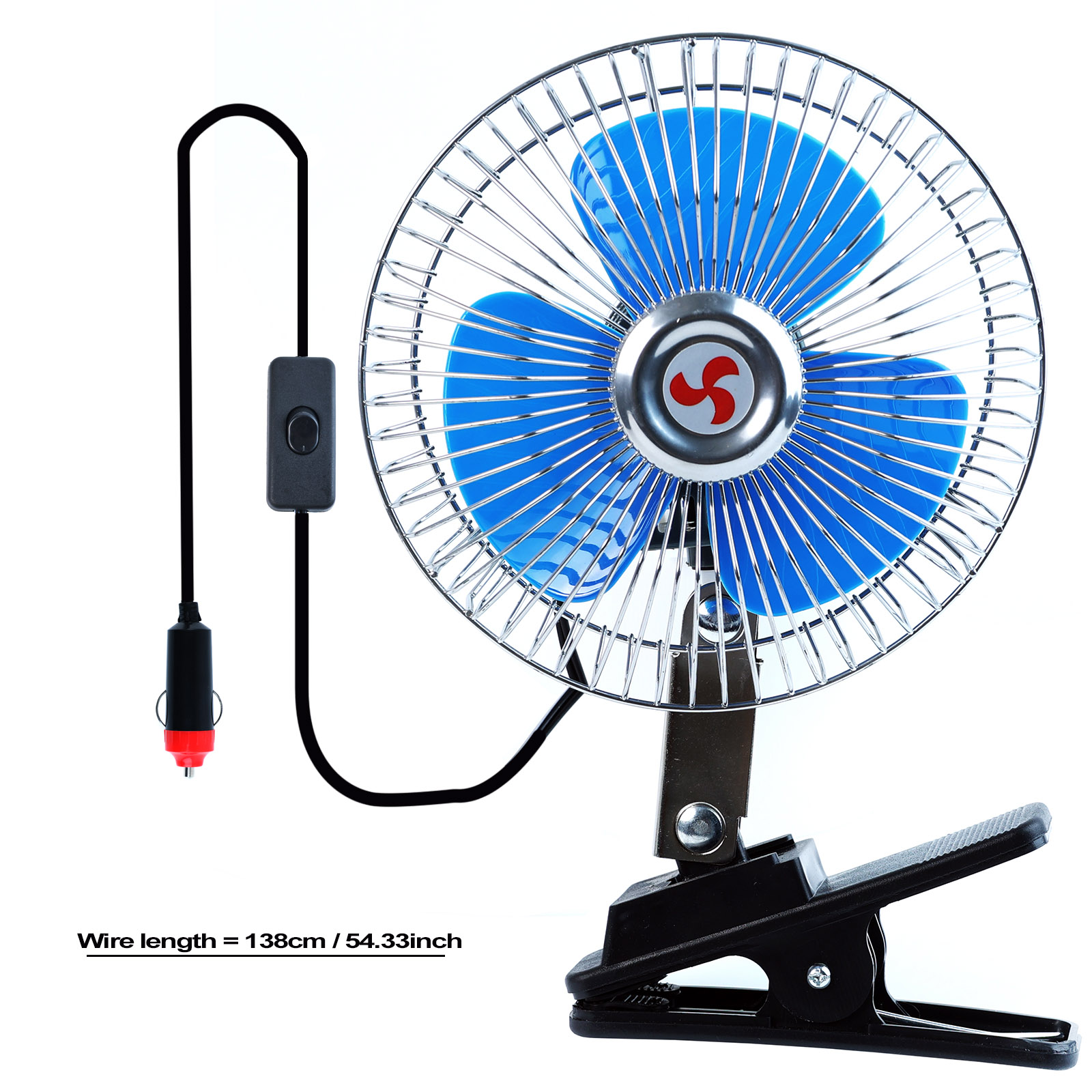 مروحة تبريد السيارة ، محمولة ، - مراجعة Oscillating Fan Clip وسعره