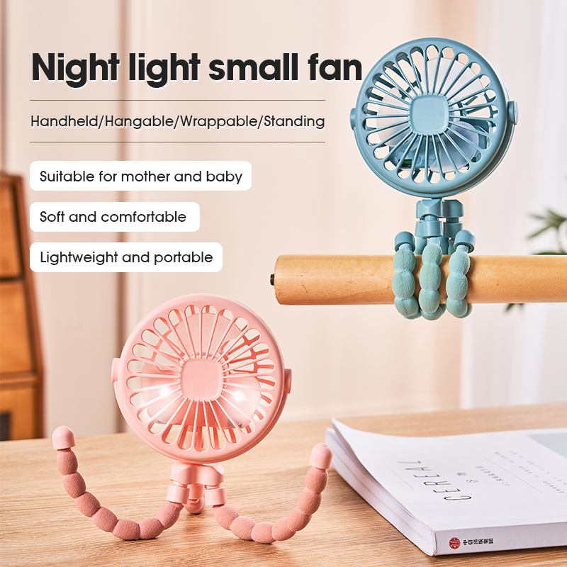 مروحة محمولة لعربة الأطفال من  - مراجعة Oscillating Fan Clip وسعره