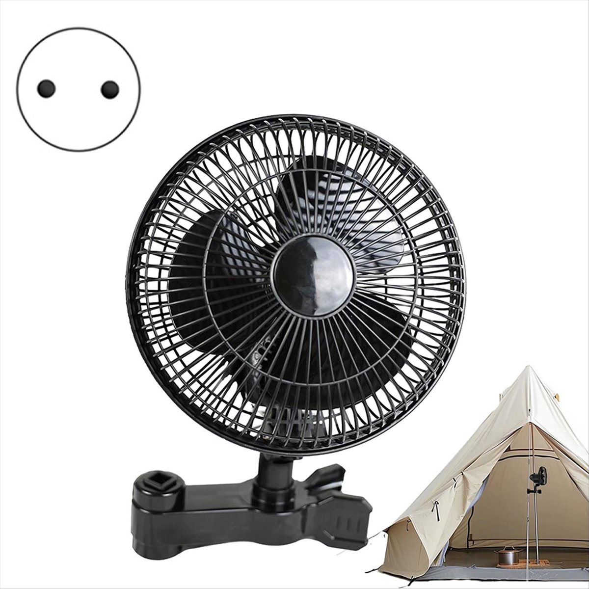 مروحة تهوية هادئة متذبذبة من A - مراجعة Oscillating Fan Clip وسعره