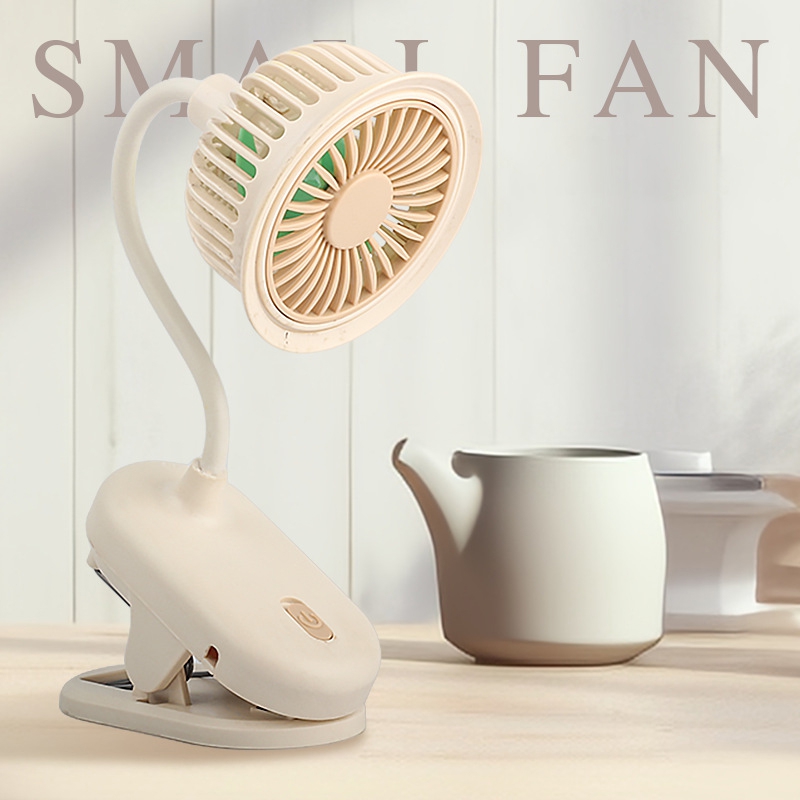 مروحة صغيرة قابلة للشحن عبر US - مراجعة Oscillating Fan Clip وسعره