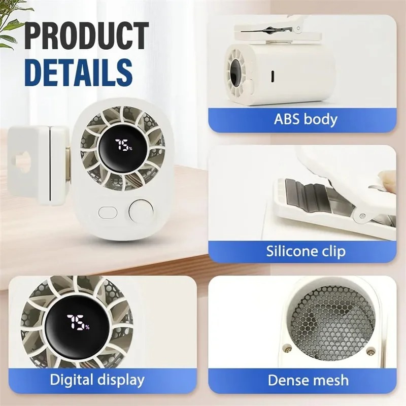 مروحة سيارة قابلة للتركيب 360  - مراجعة Oscillating Fan Clip وسعره